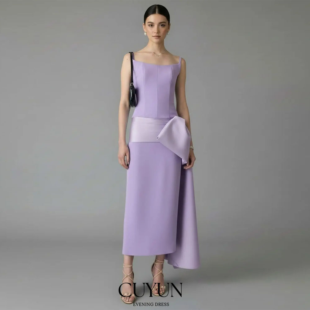 Women'S Semi Formal Evening Wear - Vestido de Festa Personalizado CUYUN para