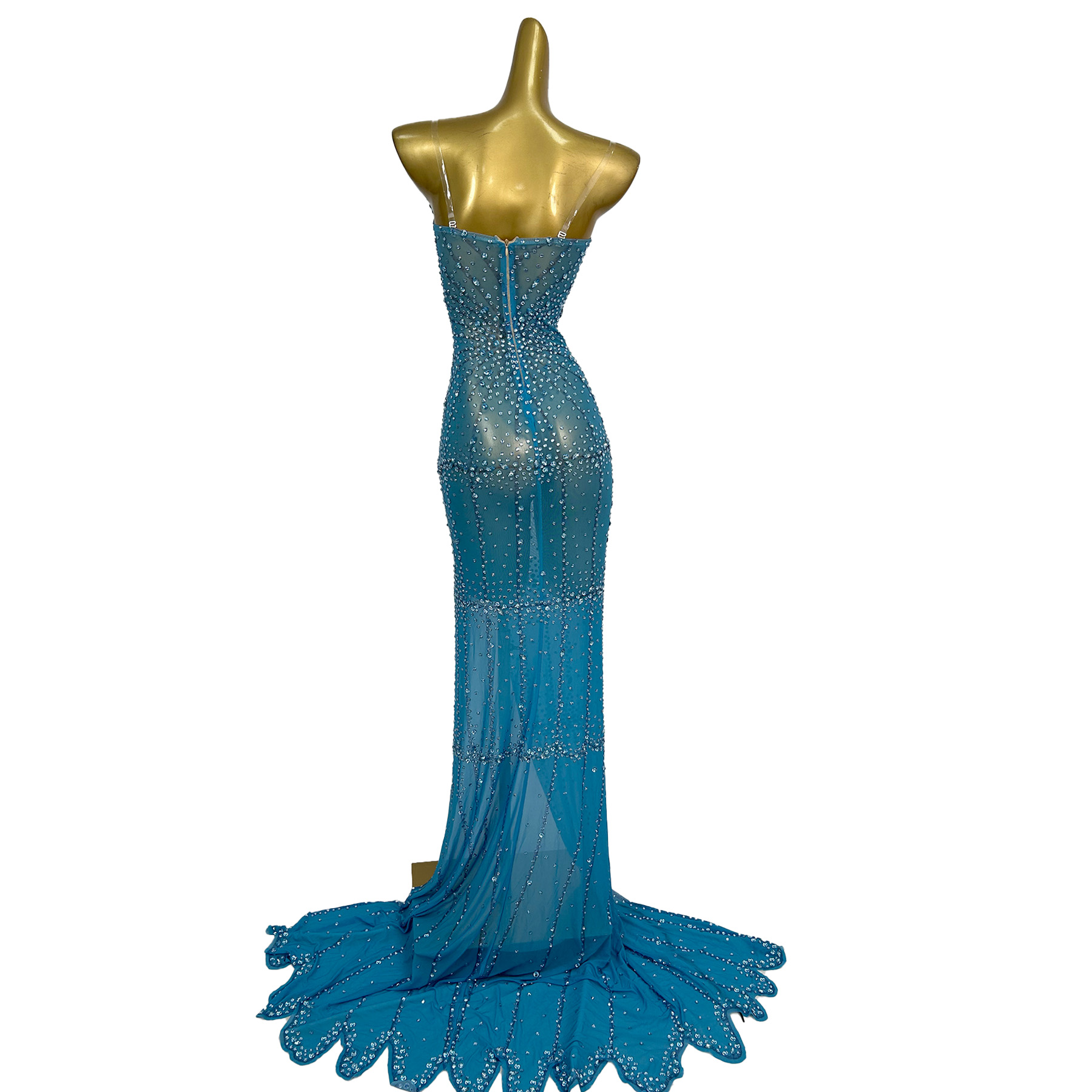 Women Luxury Formal Wear - Vestido Longo Formal Luxuoso para Mulheres