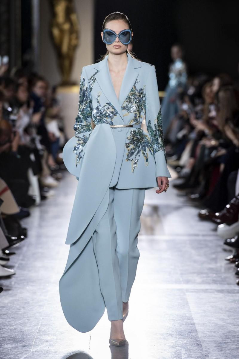 Ternos femininos luz céu azul  - Women Luxury Formal Wear avaliação e preço