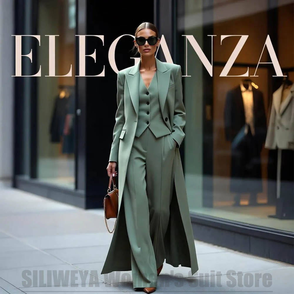 Conjunto de Terno Feminino Ele - Women'S Formal Wear Pants Suit avaliação e preço