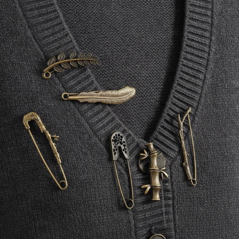 Broche Retrô Durável de Liga,  - Women'S Formal Wear Cardigan avaliação e preço