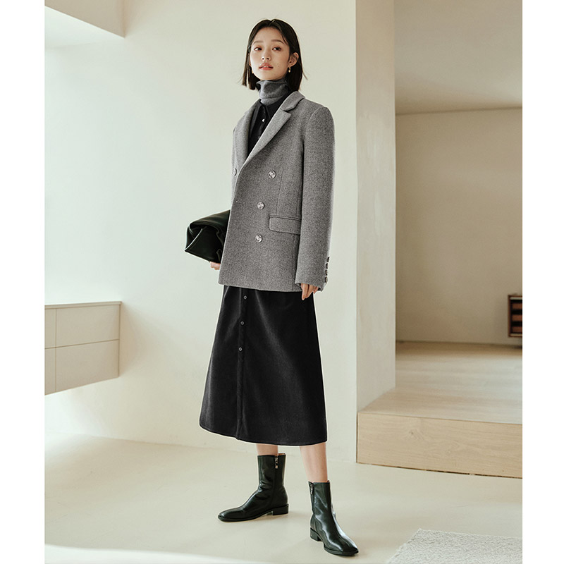 Inman interior acolchoado lã m - Tailored Coat Wool avaliação e preço