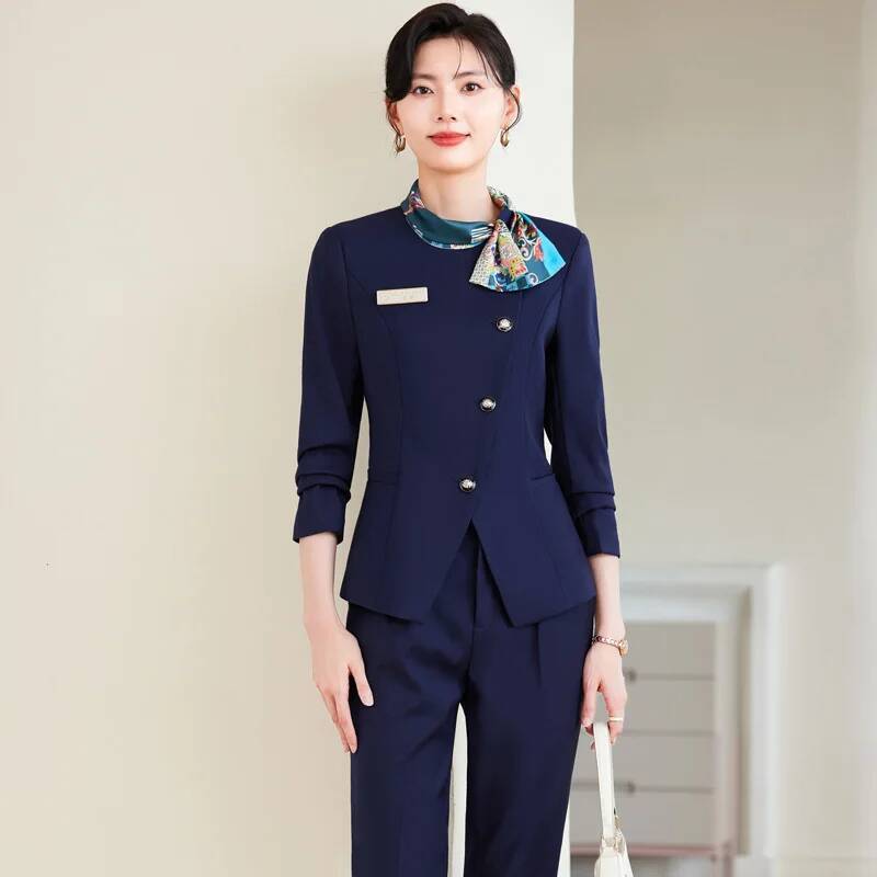 Plus size formal elegante esti - Women'S Formal Wear Pants Suit avaliação e preço