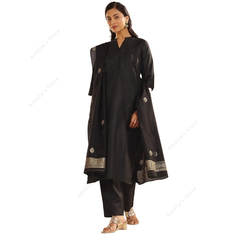 Conjunto de 3 Peças Feminino:  - Women Formal Wear Indian avaliação e preço