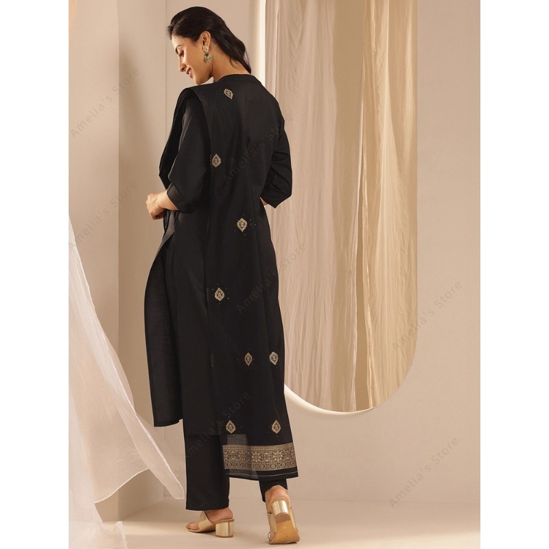 Conjunto de 3 Peças Feminino:  - Women Formal Wear Indian avaliação e preço