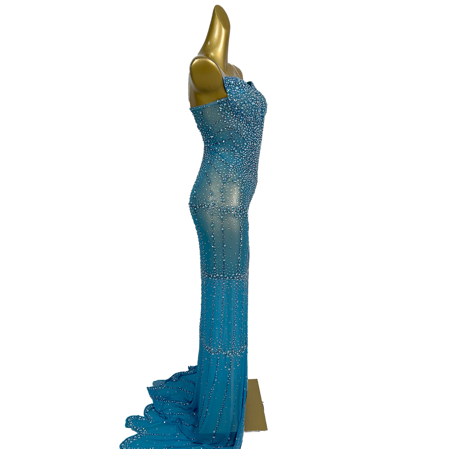 Vestido Longo Formal Luxuoso p - Women Luxury Formal Wear avaliação e preço