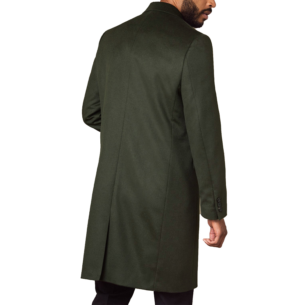 Luxo 100% lã casaco longo para - Tailored Coat Wool avaliação e preço